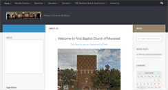 Desktop Screenshot of firstbaptist.ca