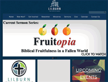 Tablet Screenshot of firstbaptist.net